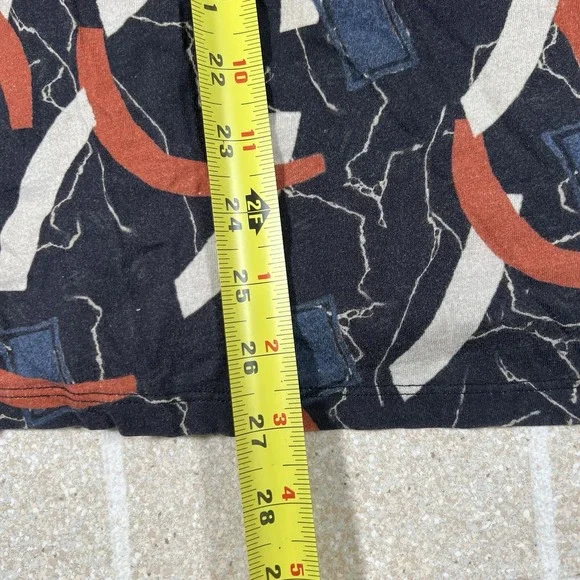 Nudie Jeans Co Aop Print Tee 100% Cotton T-Shirt Mens Large  Short Sleeve - Picture 7 of 7